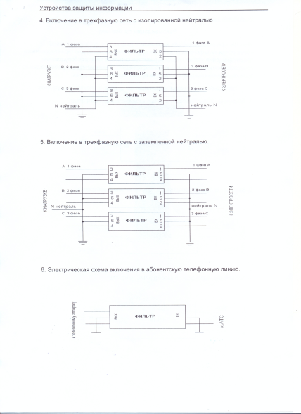 Фильтр сетевой помехоподавляющий ФПБМ-3