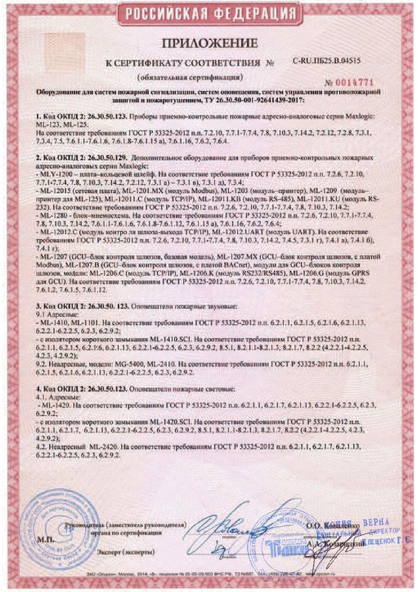 Сертификат 2