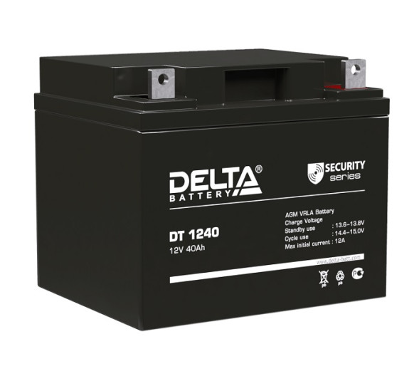 Свинцово-кислотный аккумулятор Delta DT 1240