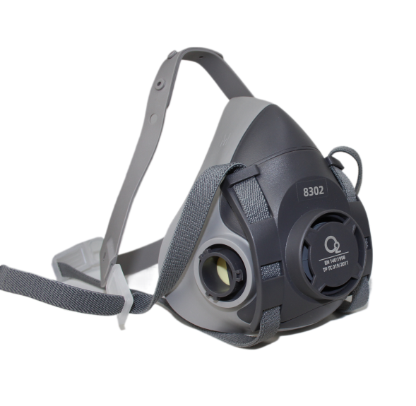 Полумаска O2 8302 - размер M