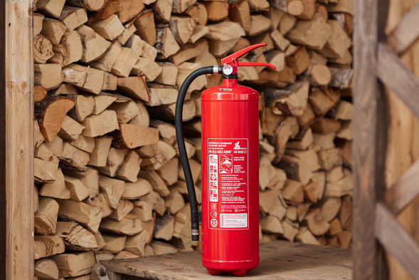 Порошковый огнетушитель ОП-6(з) АВСЕ МИГ Е баллон 7,5л