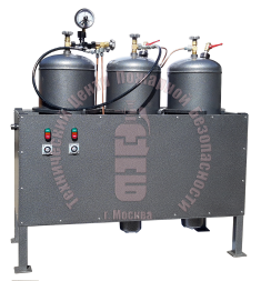 Стенд для осушки воздуха и зарядки порошковых огнетушителей СЗП-20