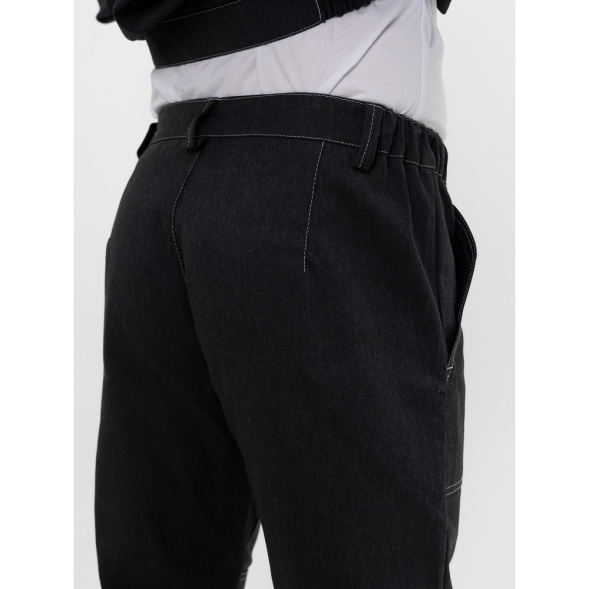 Мужской летний рабочий костюм "Инженер" серый — куртка и брюки