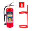 Комплект огнетушитель ОВЭ-6 летний + кронштейн ТВ6 + знак F04