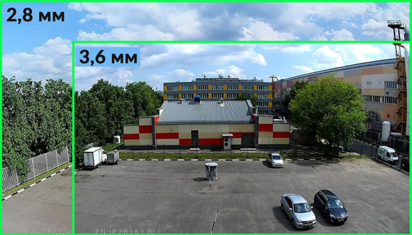 Комплект системы видеонаблюдения для коттеджа со средней территорией бюджет