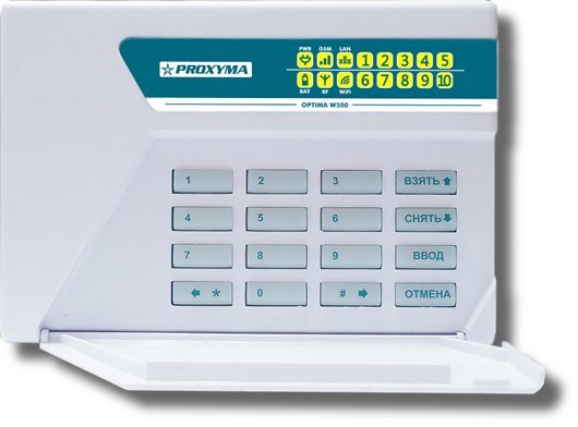 Объектовый прибор с встроенным GSM, РПП Астра РИ-М W-500D Optima