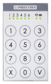 Клавиатура сенсорная TK-306-W (белый)