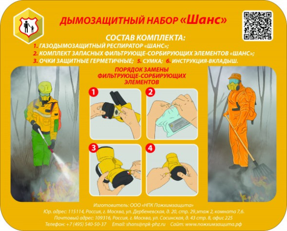 Дымозащитный набор «Шанс»